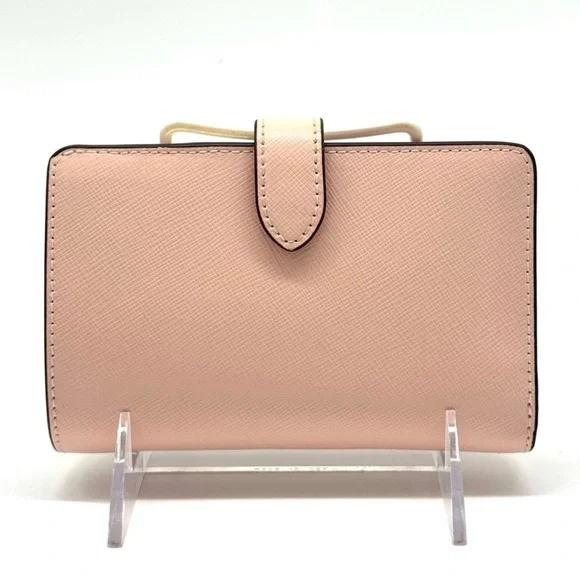 Kate Spade Leila Medium Compact Bifold Wallet Light Pink